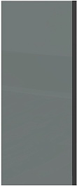 Grossman Боковая стенка Classic 70x195 профиль черный матовый стекло тонированное – фотография-1